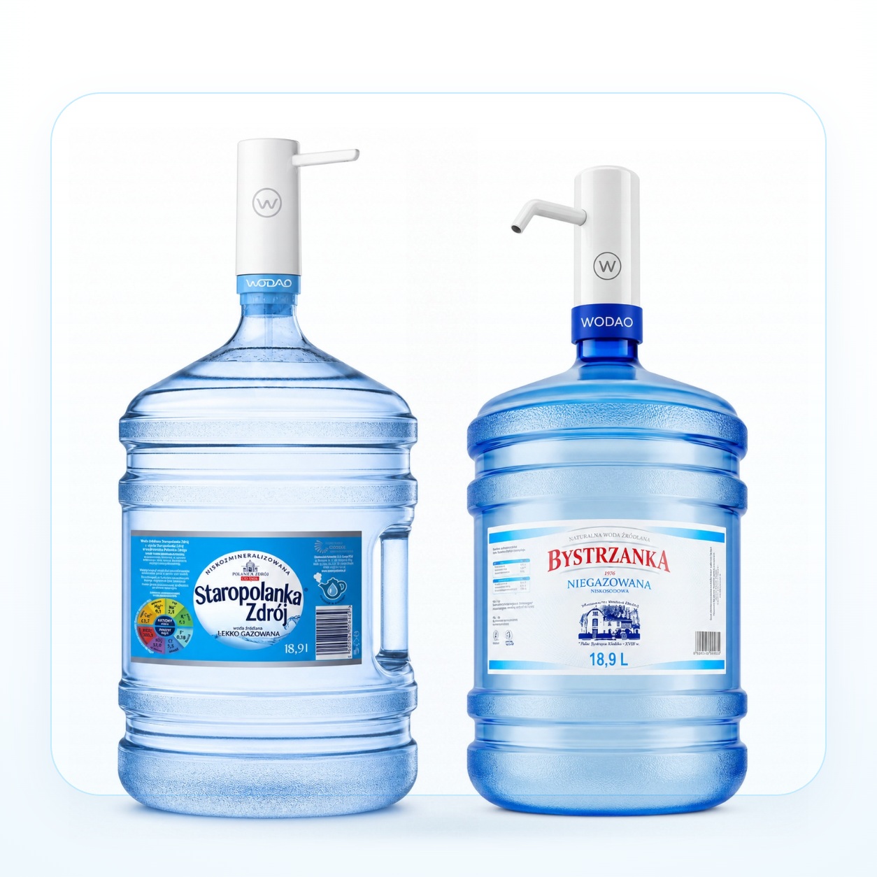 Staropolanka lightly sparkling or Bystrzanka still
